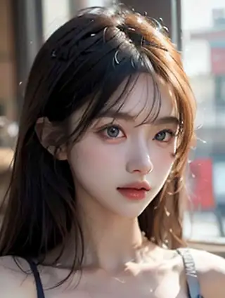 中秋节图片手绘与安心亚写真集：艺术与情感的交织